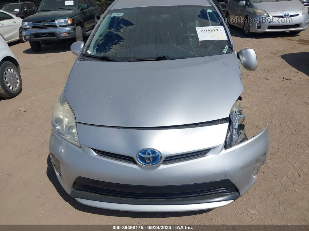 2013 Toyota Prius Two Silver vin: JTDKN3DU9D5540903