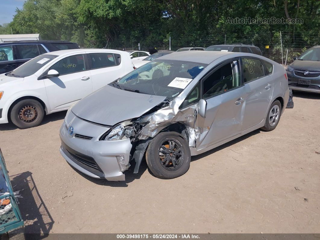 2013 Toyota Prius Two Silver vin: JTDKN3DU9D5540903