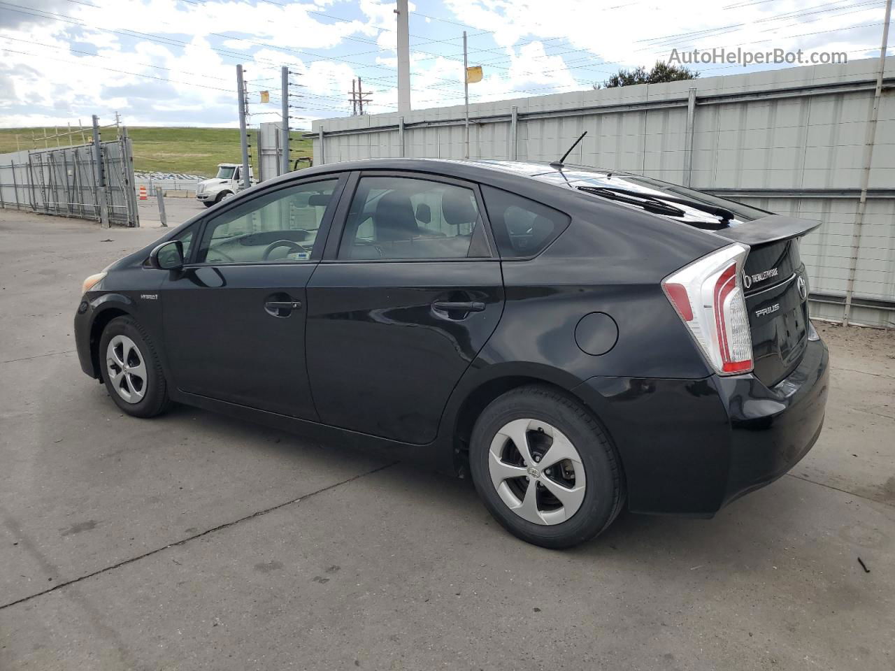 2013 Toyota Prius  Черный vin: JTDKN3DU9D5563758