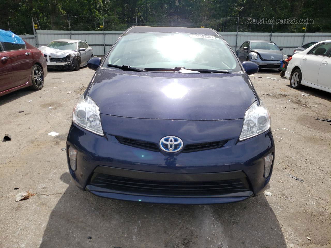 2014 Toyota Prius  Blue vin: JTDKN3DU9E0373473