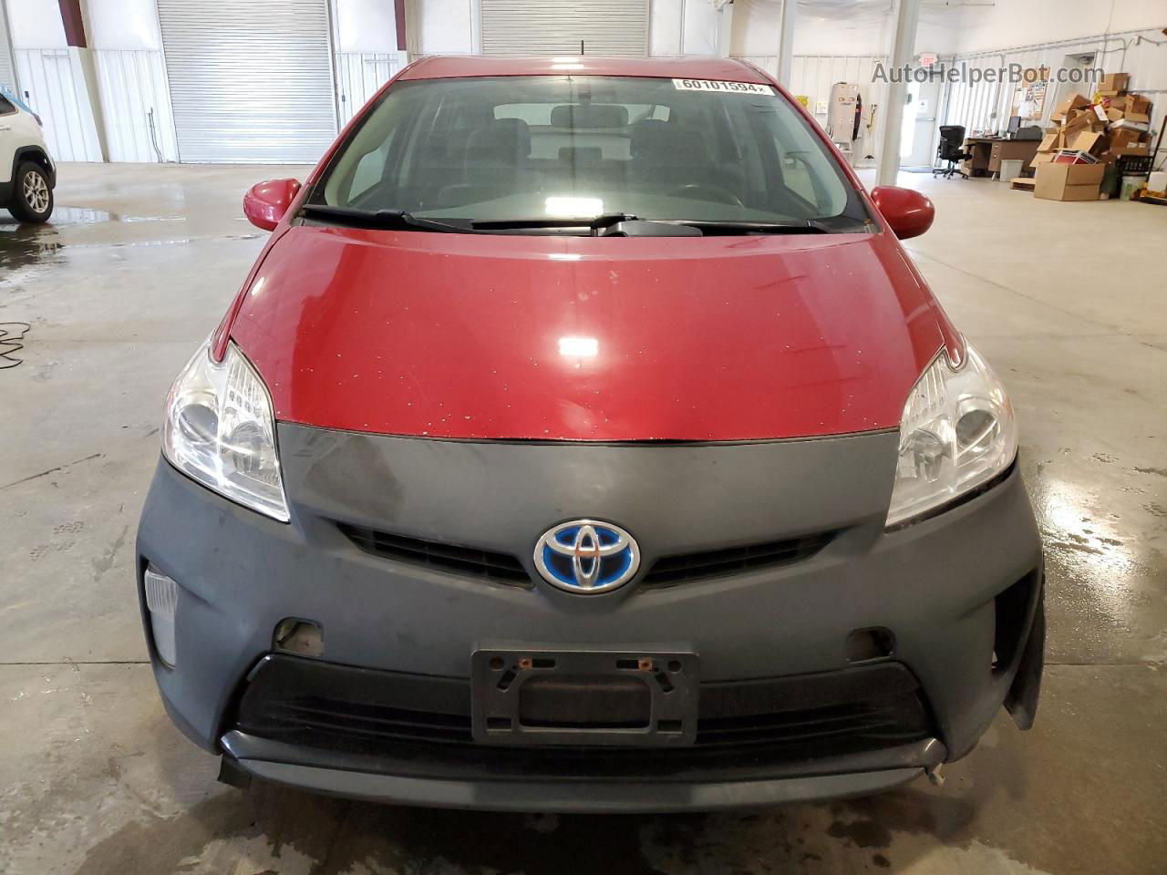 2014 Toyota Prius  Red vin: JTDKN3DU9E0376387