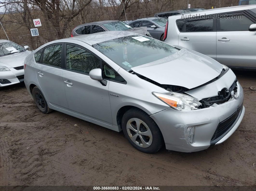 2014 Toyota Prius Two Gray vin: JTDKN3DU9E0382030