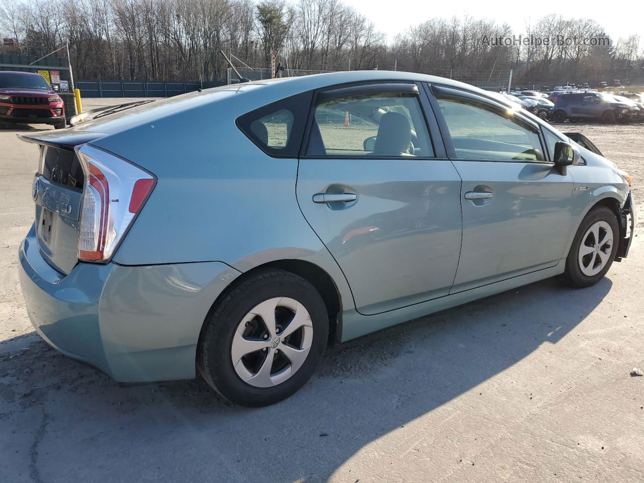 2014 Toyota Prius  Blue vin: JTDKN3DU9E1749521