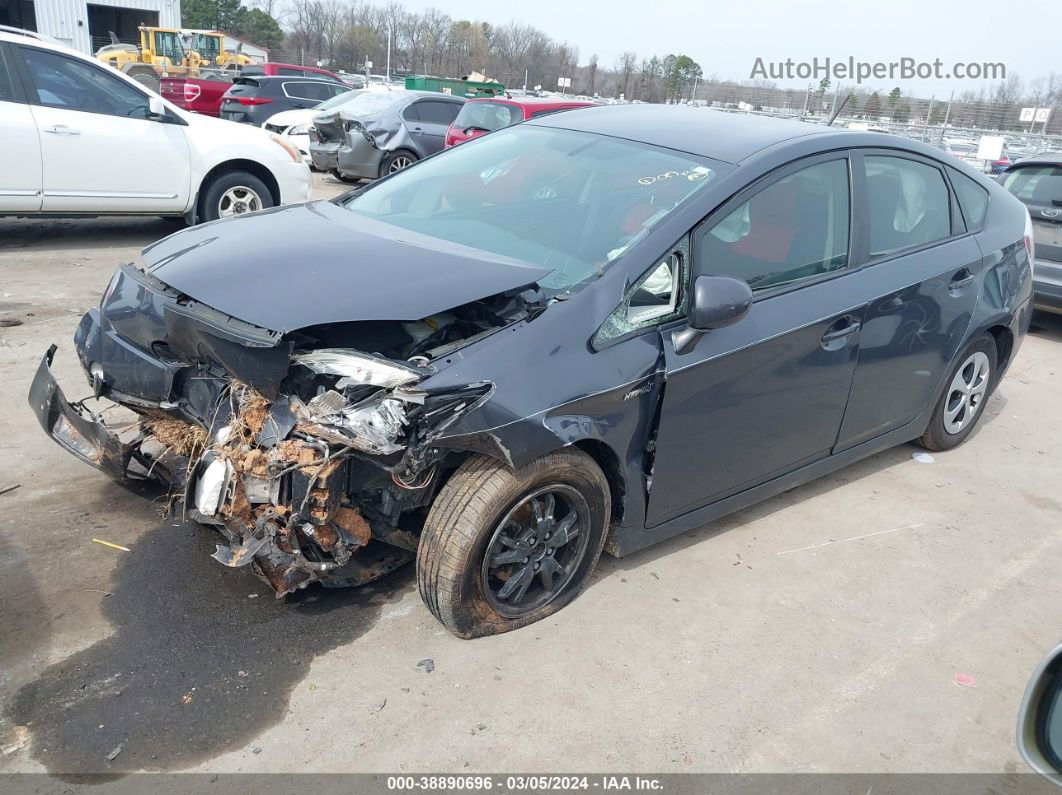 2014 Toyota Prius Three Gray vin: JTDKN3DU9E1778629