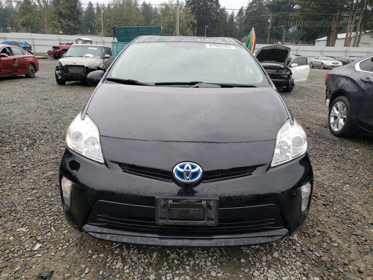 2015 Toyota Prius  Black vin: JTDKN3DU9F1964740