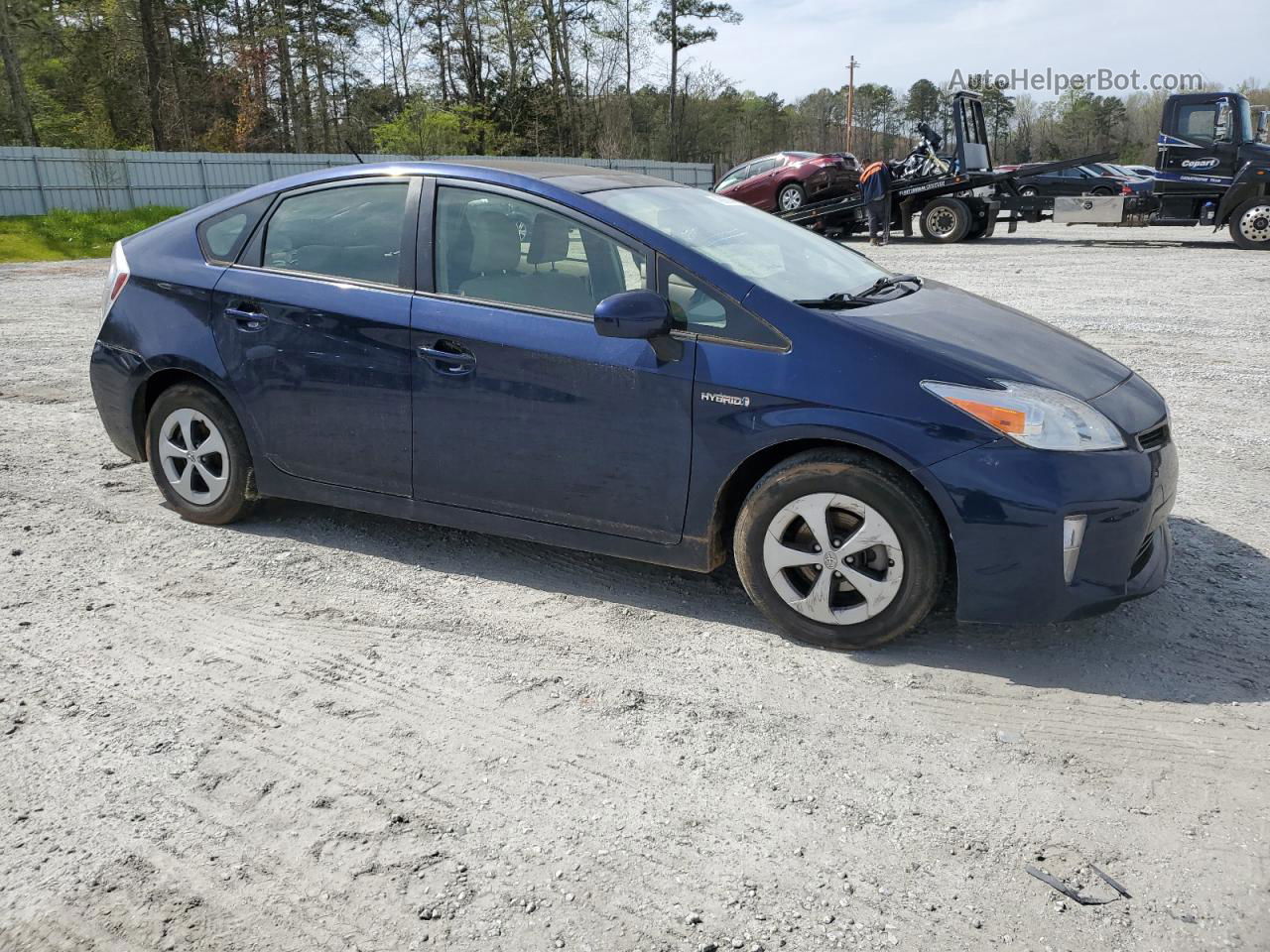 2015 Toyota Prius  Blue vin: JTDKN3DU9F1996894