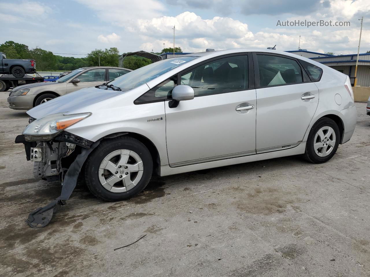 2011 Toyota Prius  Silver vin: JTDKN3DUXB0277427