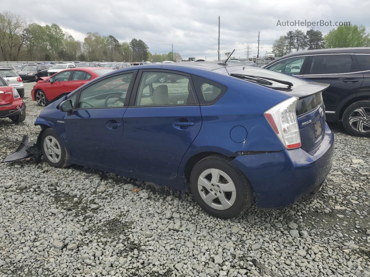 2011 Toyota Prius  Blue vin: JTDKN3DUXB5335975