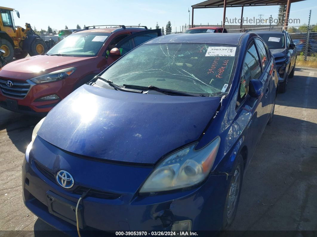 2011 Toyota Prius Three Blue vin: JTDKN3DUXB5366997