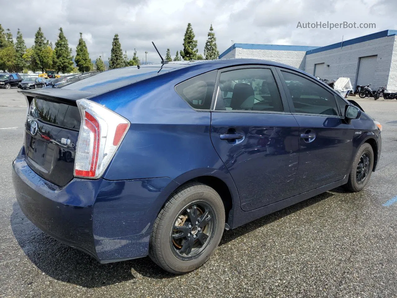 2012 Toyota Prius  Blue vin: JTDKN3DUXC1517507