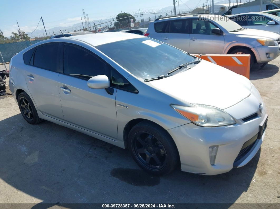 2012 Toyota Prius Four Silver vin: JTDKN3DUXC1540270