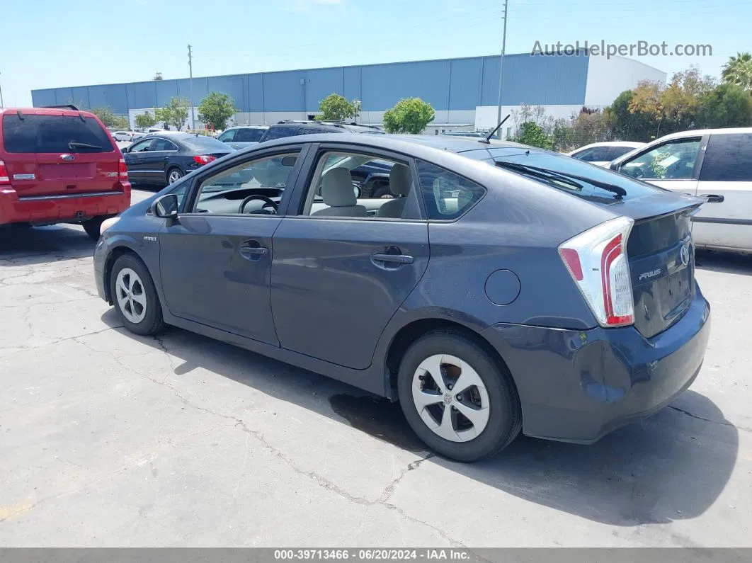 2012 Toyota Prius Two Gray vin: JTDKN3DUXC1563581