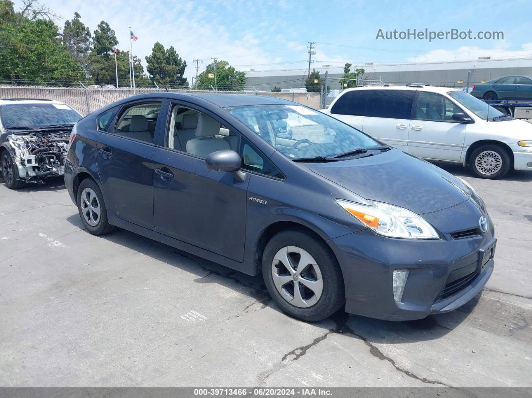 2012 Toyota Prius Two Gray vin: JTDKN3DUXC1563581