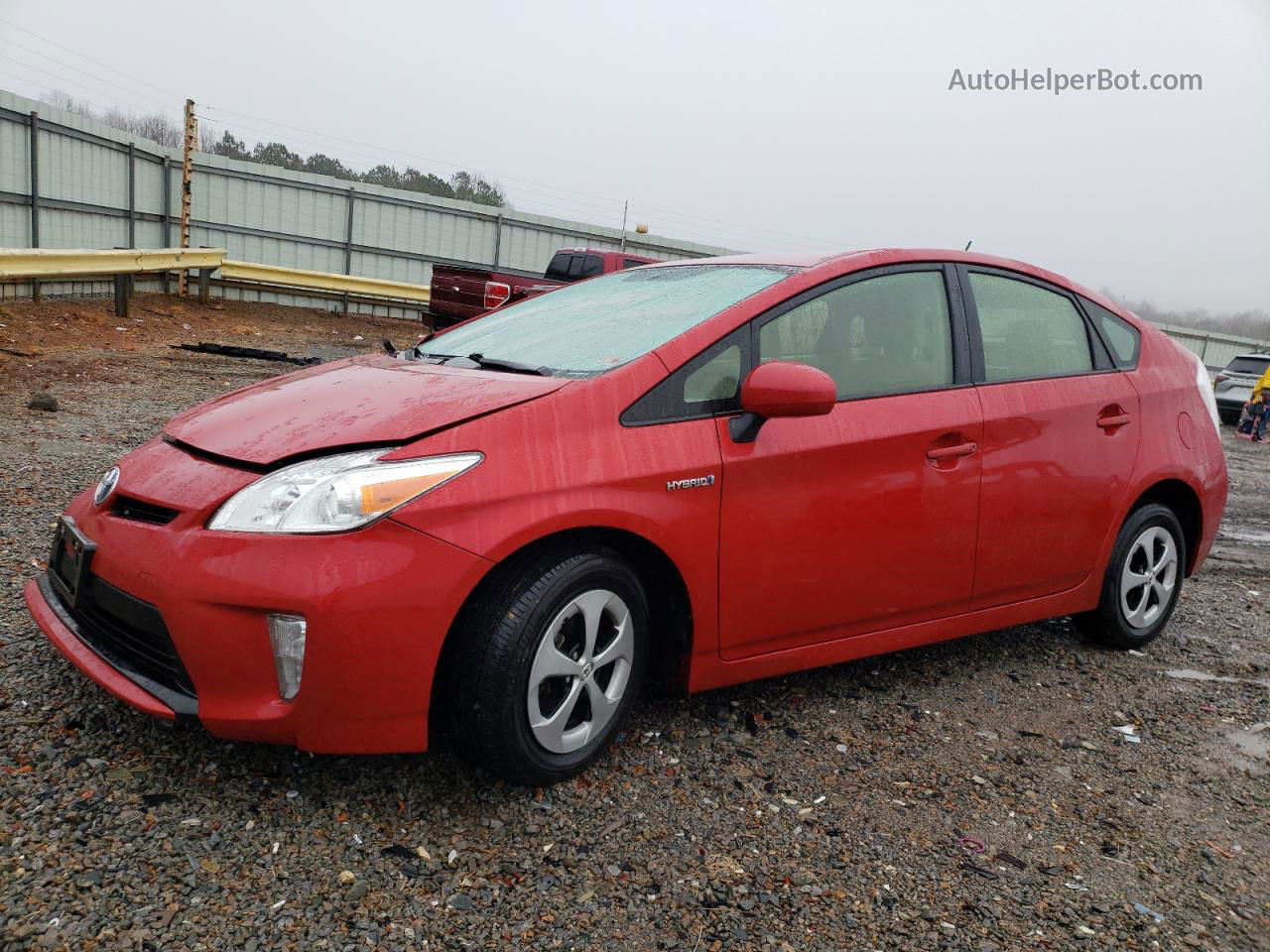 2012 Toyota Prius  Red vin: JTDKN3DUXC1600760