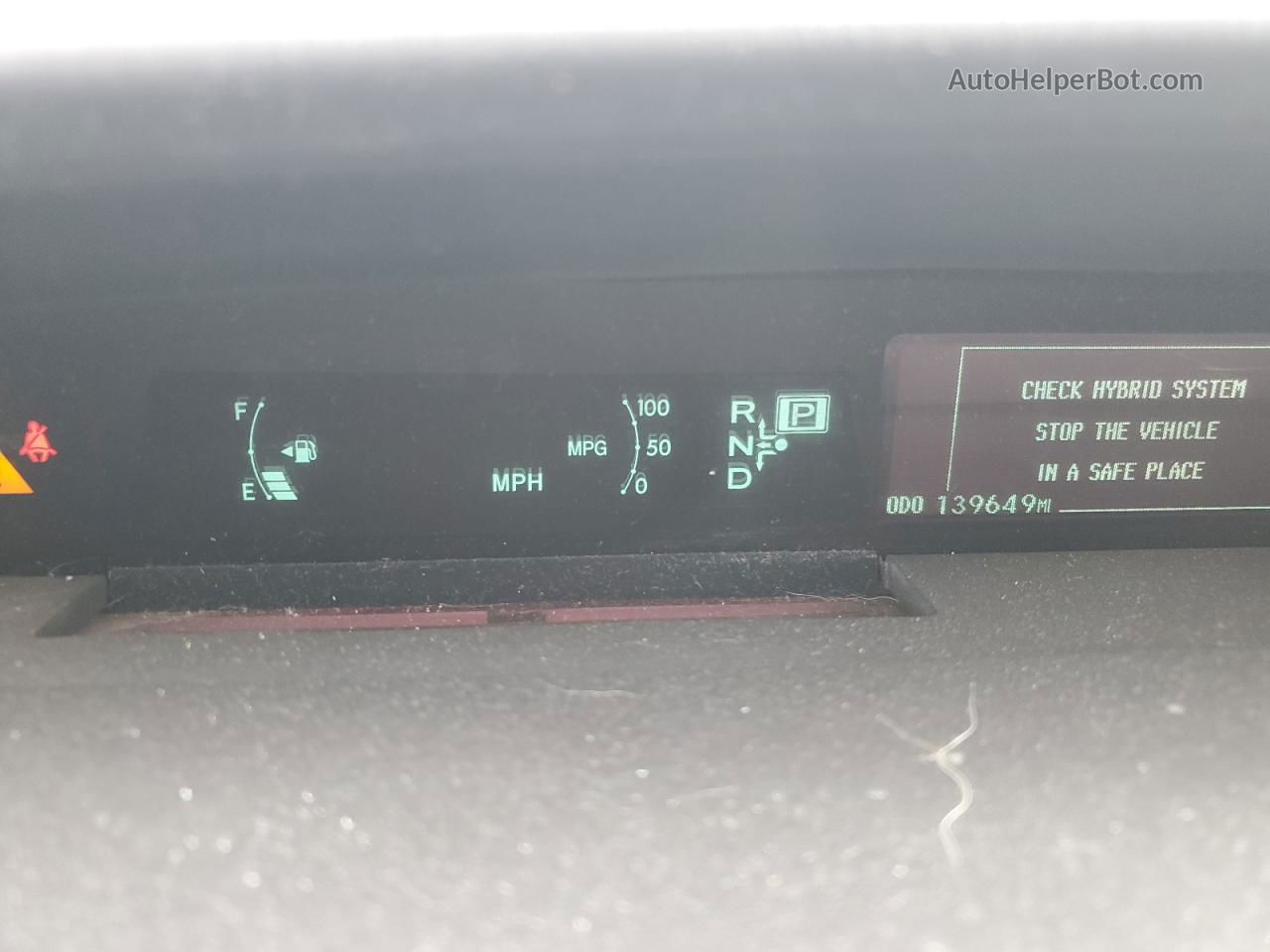 2012 Toyota Prius  Серебряный vin: JTDKN3DUXC5379914