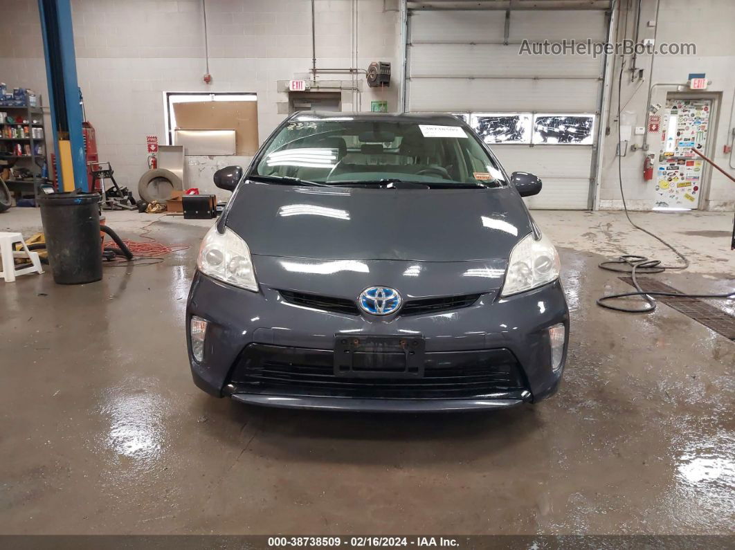 2012 Toyota Prius Two Gray vin: JTDKN3DUXC5389584