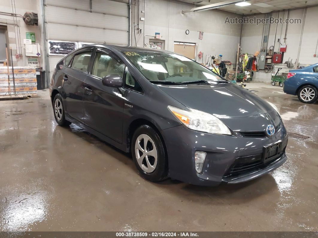 2012 Toyota Prius Two Gray vin: JTDKN3DUXC5389584