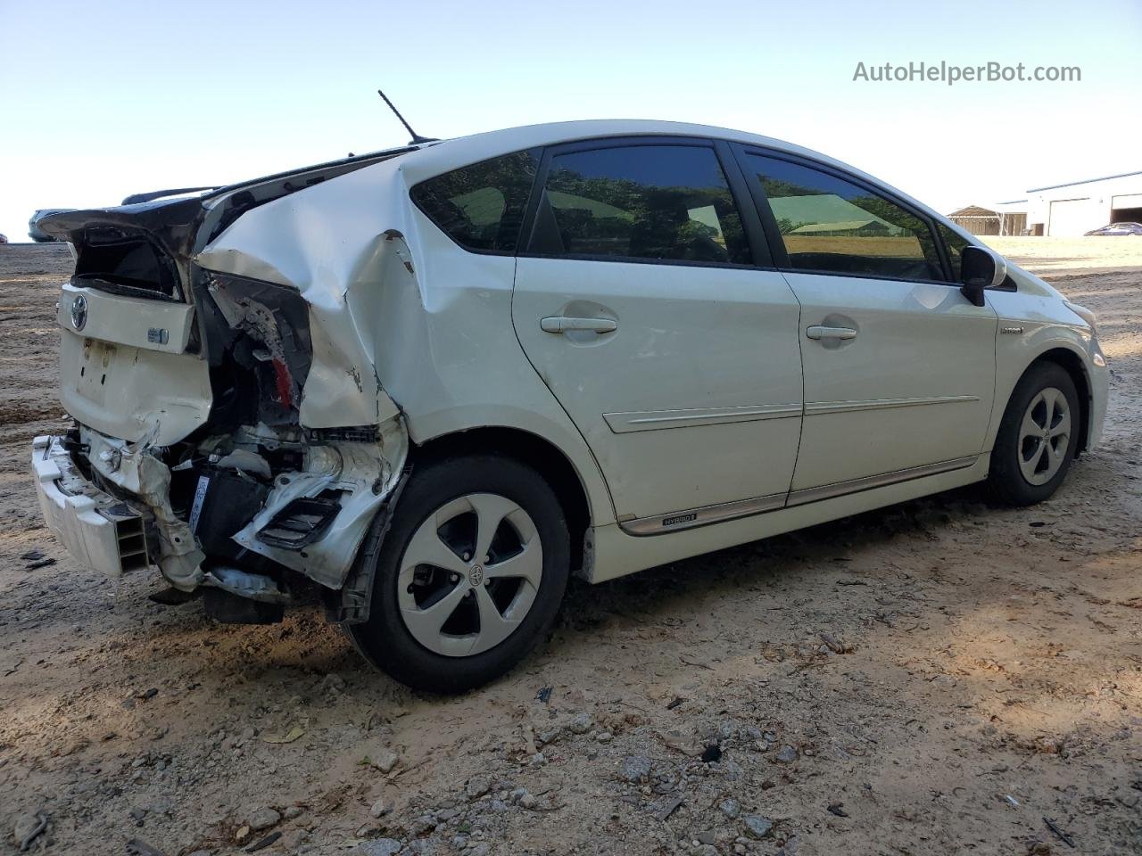 2012 Toyota Prius  Белый vin: JTDKN3DUXC5402883