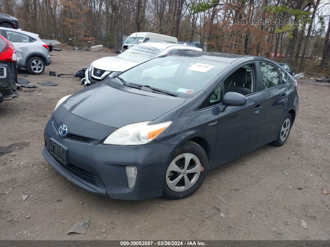 2012 Toyota Prius Three Gray vin: JTDKN3DUXC5445426