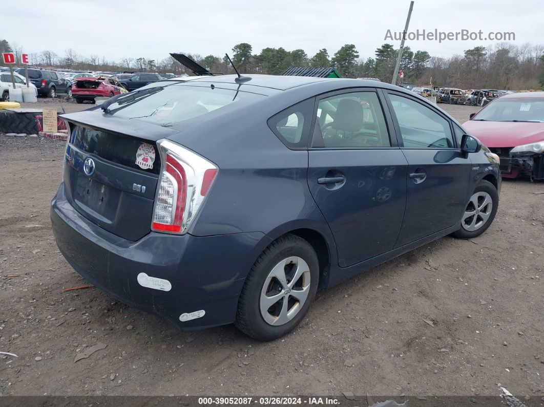 2012 Toyota Prius Three Gray vin: JTDKN3DUXC5445426