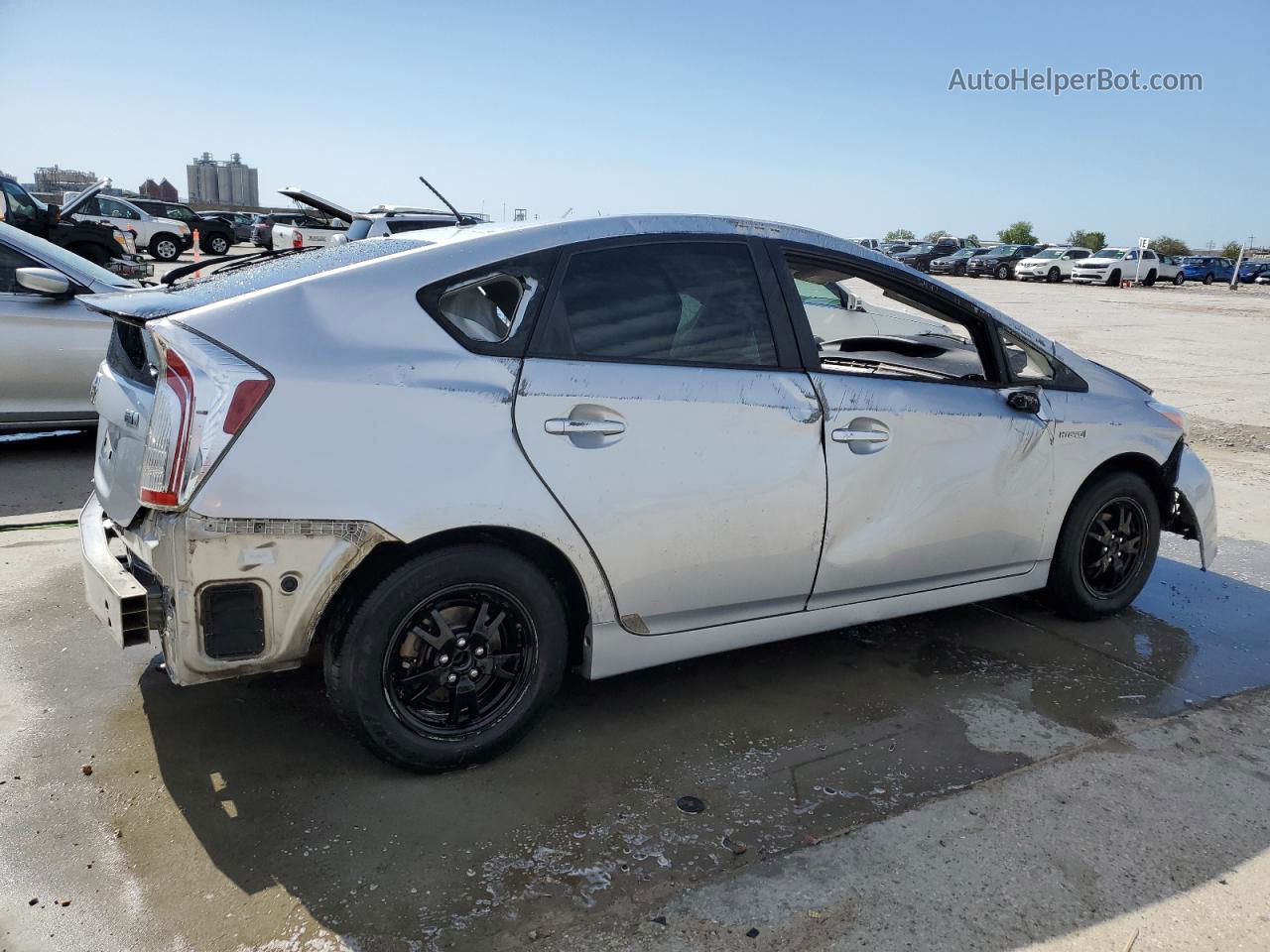 2012 Toyota Prius  Серебряный vin: JTDKN3DUXC5456006