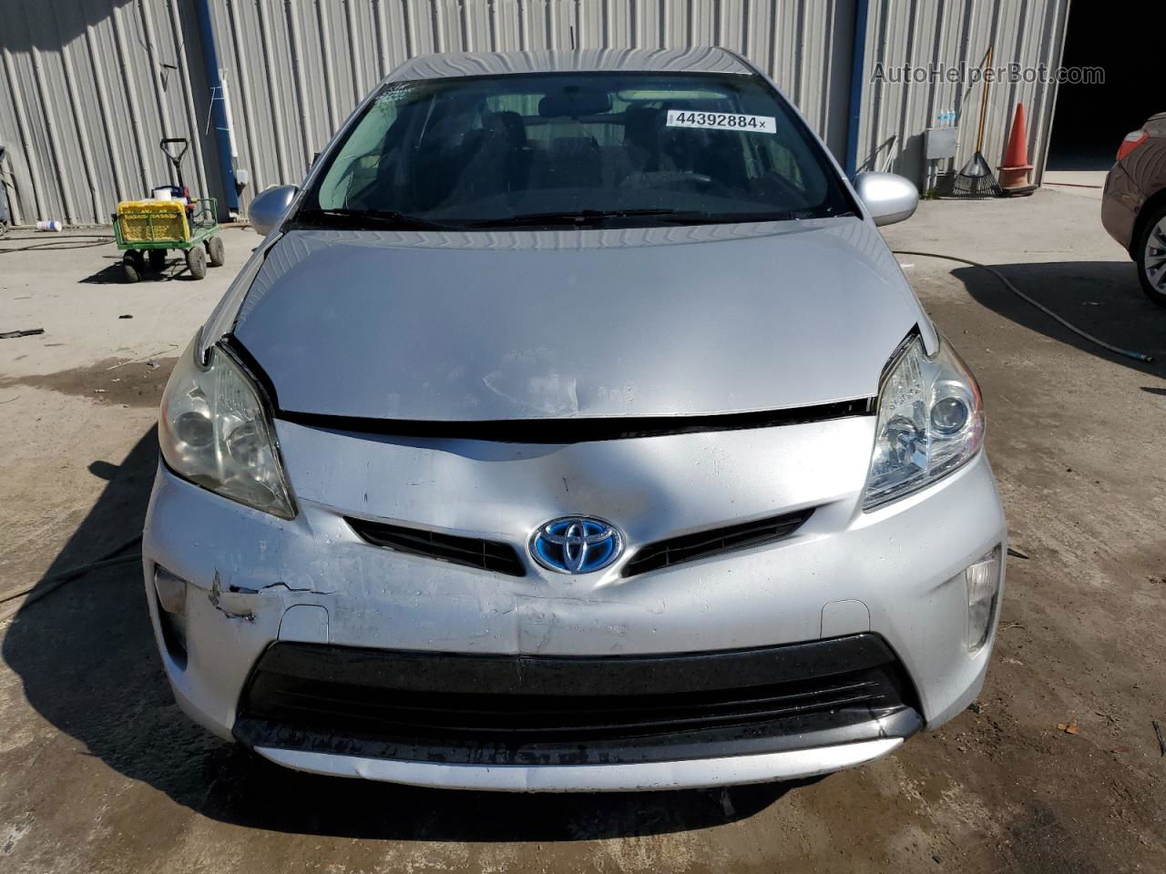 2013 Toyota Prius  Silver vin: JTDKN3DUXD0350122