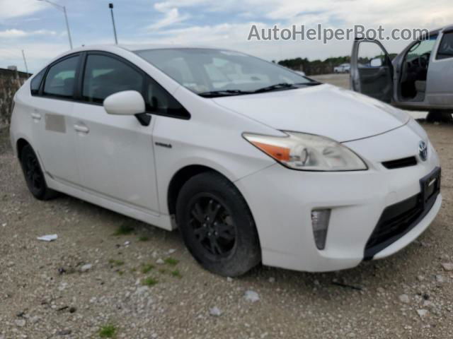 2013 Toyota Prius  White vin: JTDKN3DUXD1628978