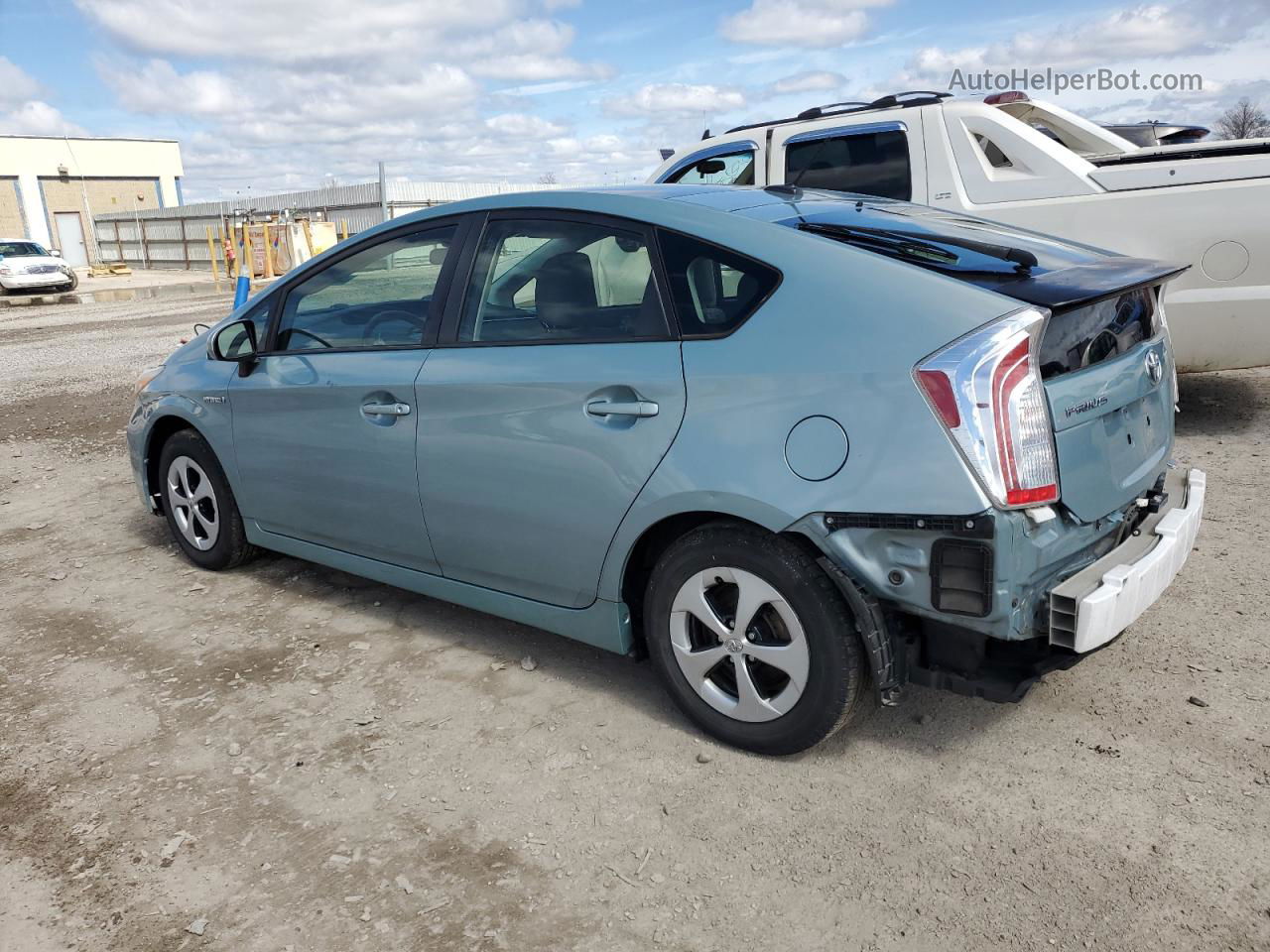 2013 Toyota Prius  Зеленый vin: JTDKN3DUXD1630150