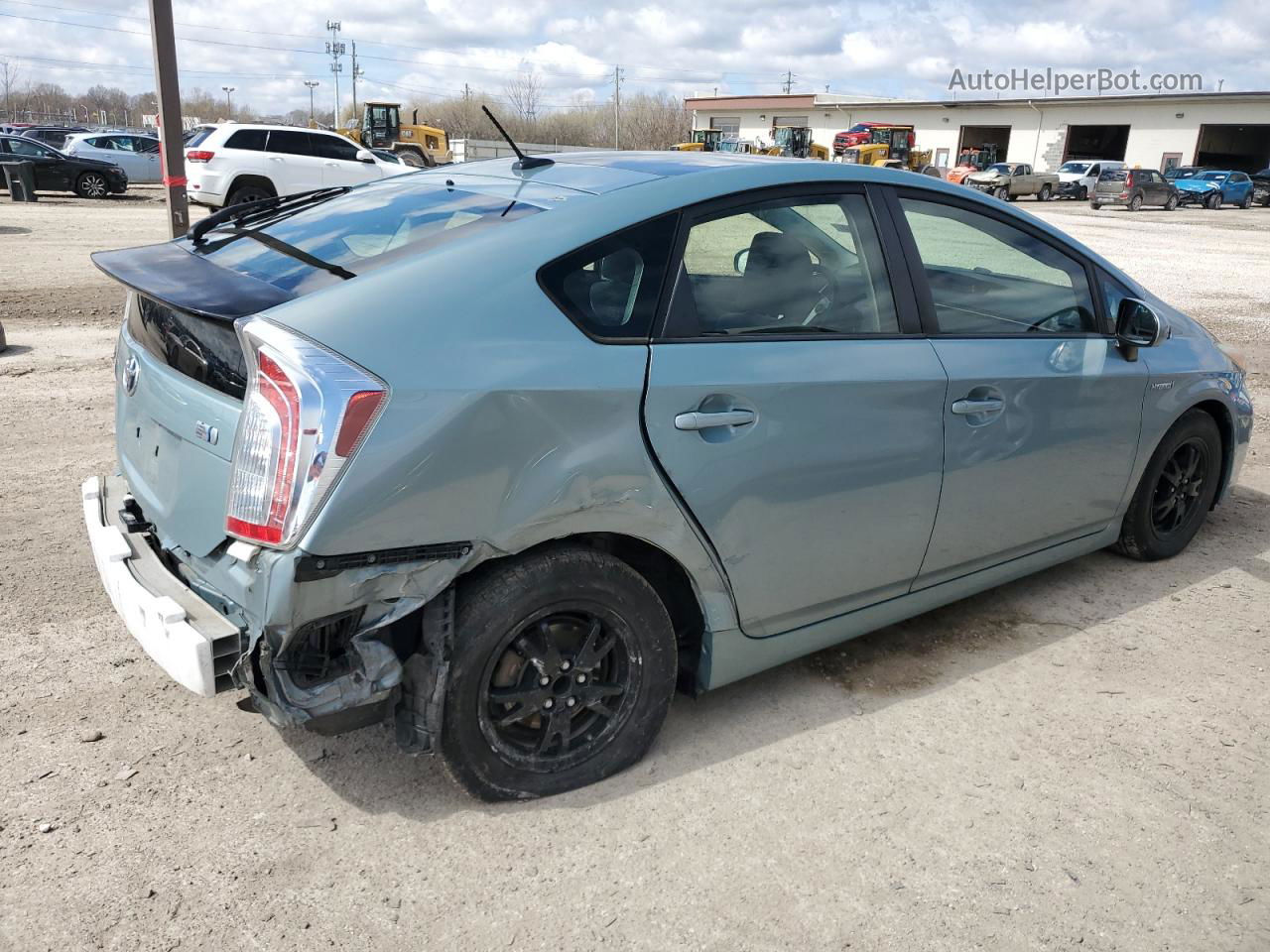 2013 Toyota Prius  Зеленый vin: JTDKN3DUXD1630150