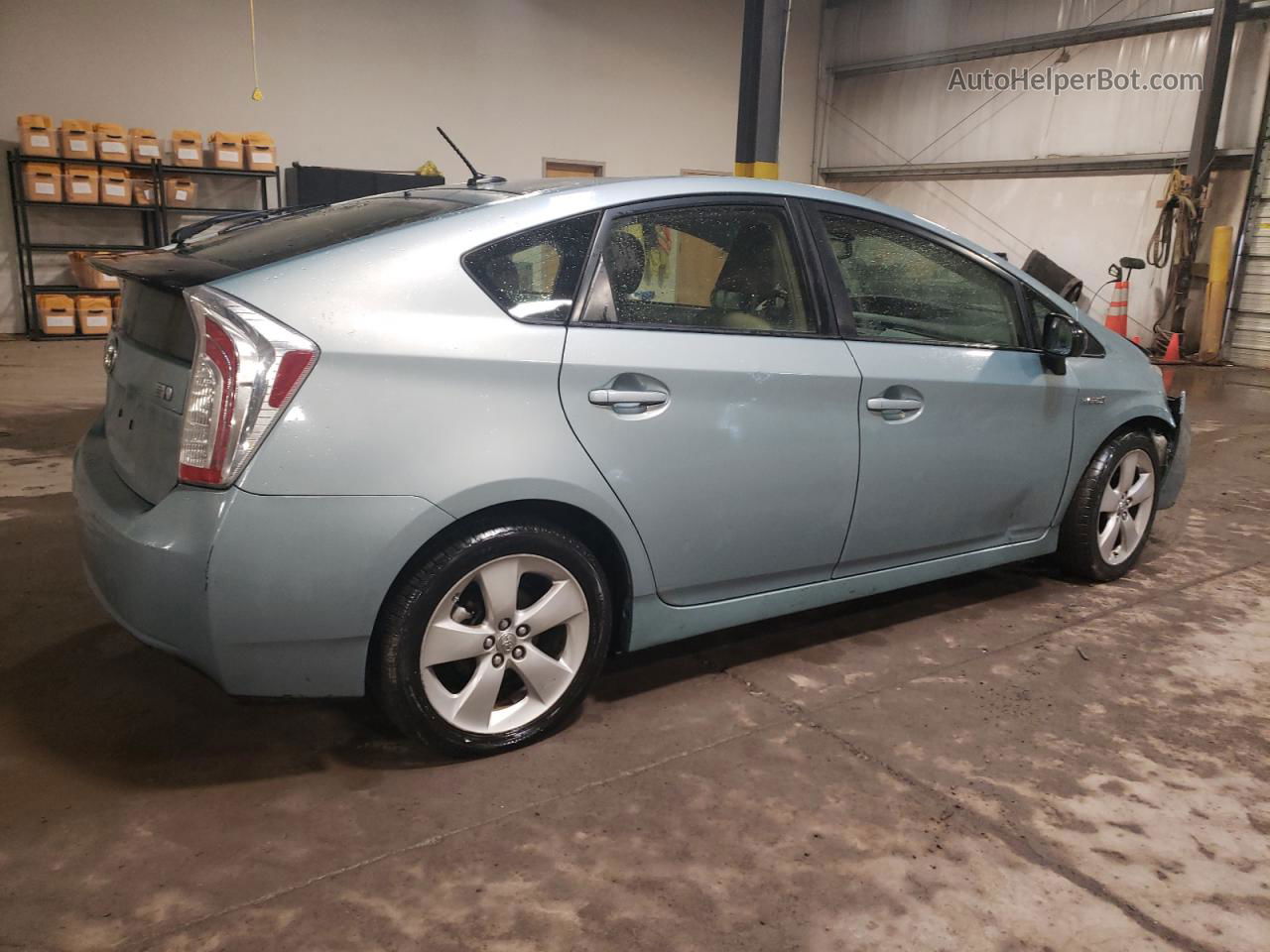 2013 Toyota Prius  Бирюзовый vin: JTDKN3DUXD1633632