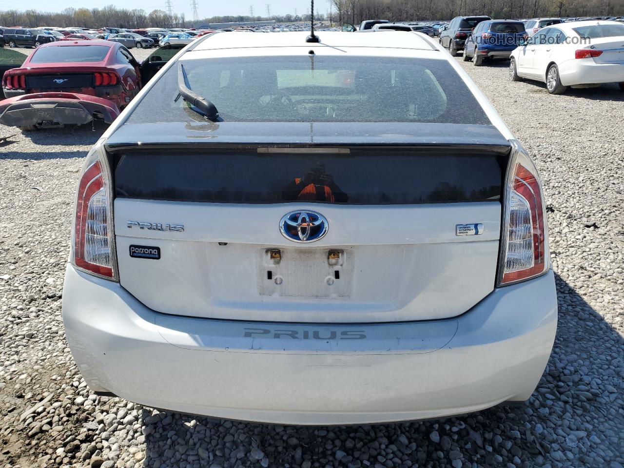 2013 Toyota Prius  White vin: JTDKN3DUXD1635669