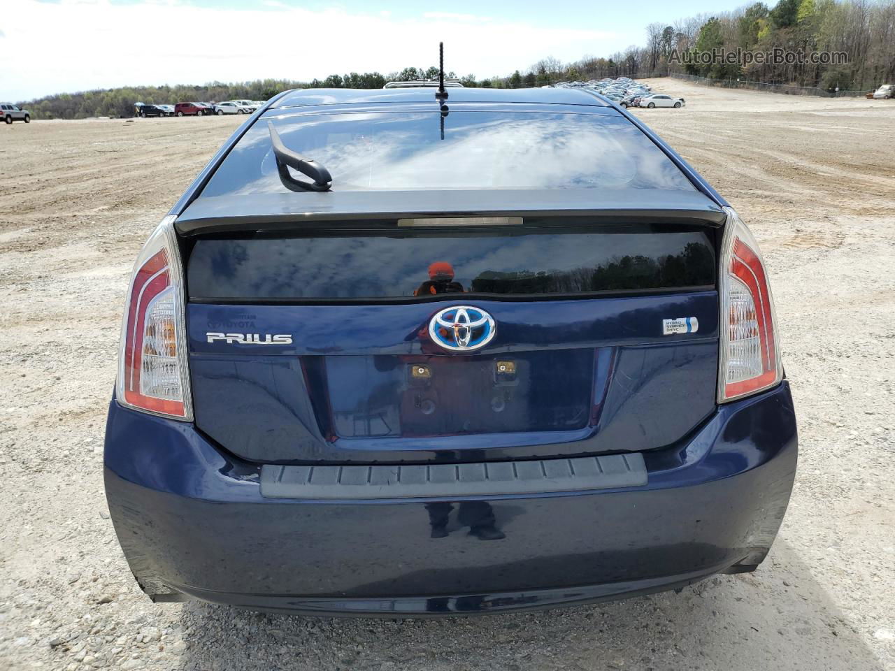 2013 Toyota Prius  Blue vin: JTDKN3DUXD1720673