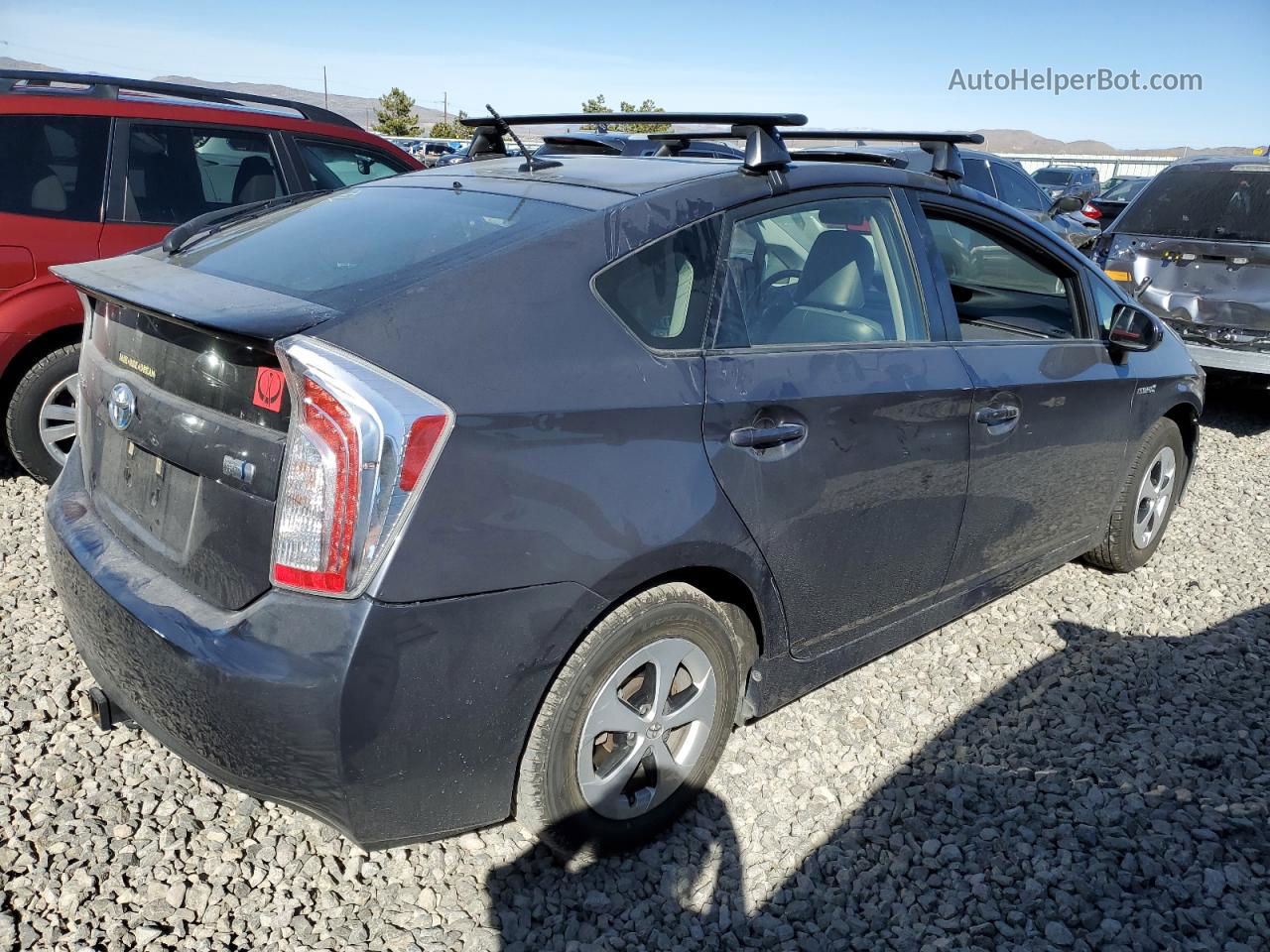 2013 Toyota Prius  Charcoal vin: JTDKN3DUXD1731625