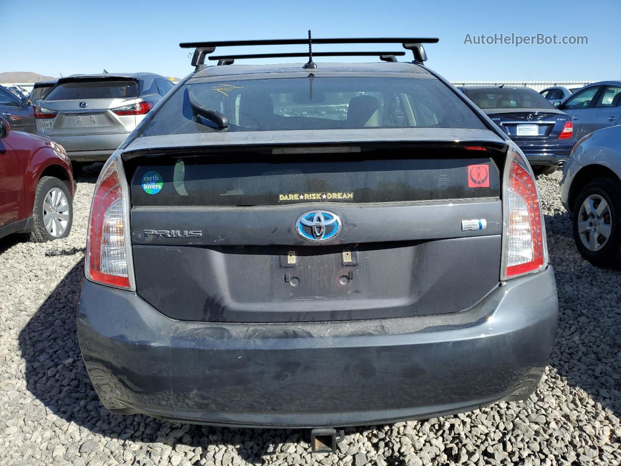 2013 Toyota Prius  Charcoal vin: JTDKN3DUXD1731625