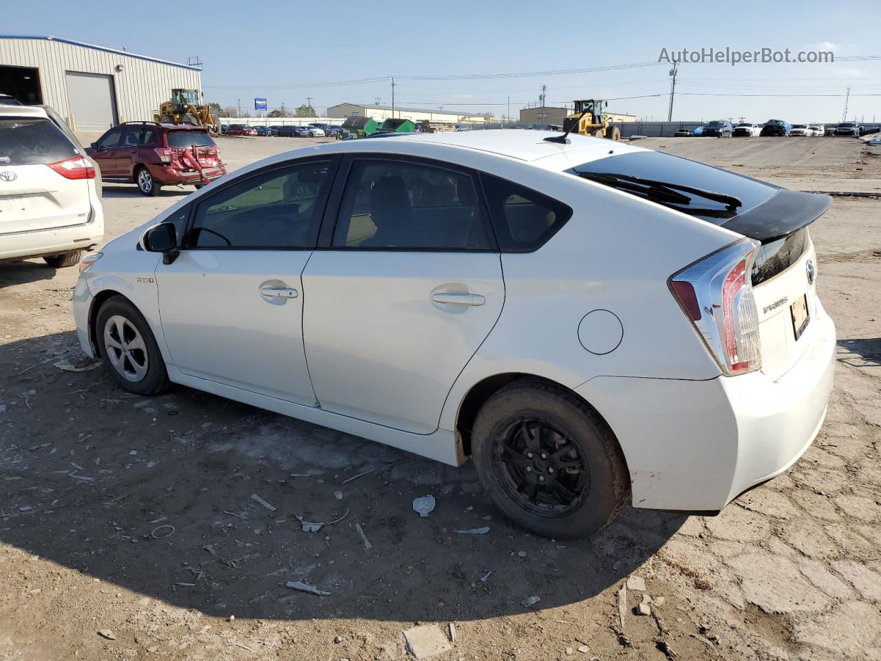 2013 Toyota Prius  White vin: JTDKN3DUXD5582822