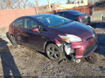 2013 Toyota Prius Three Se Бордовый vin: JTDKN3DUXD5588197