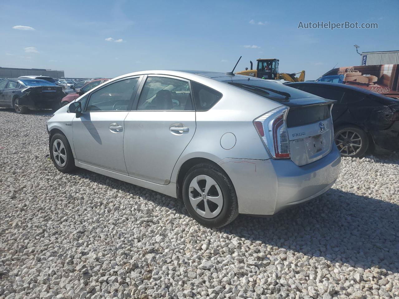 2013 Toyota Prius  Silver vin: JTDKN3DUXD5596039