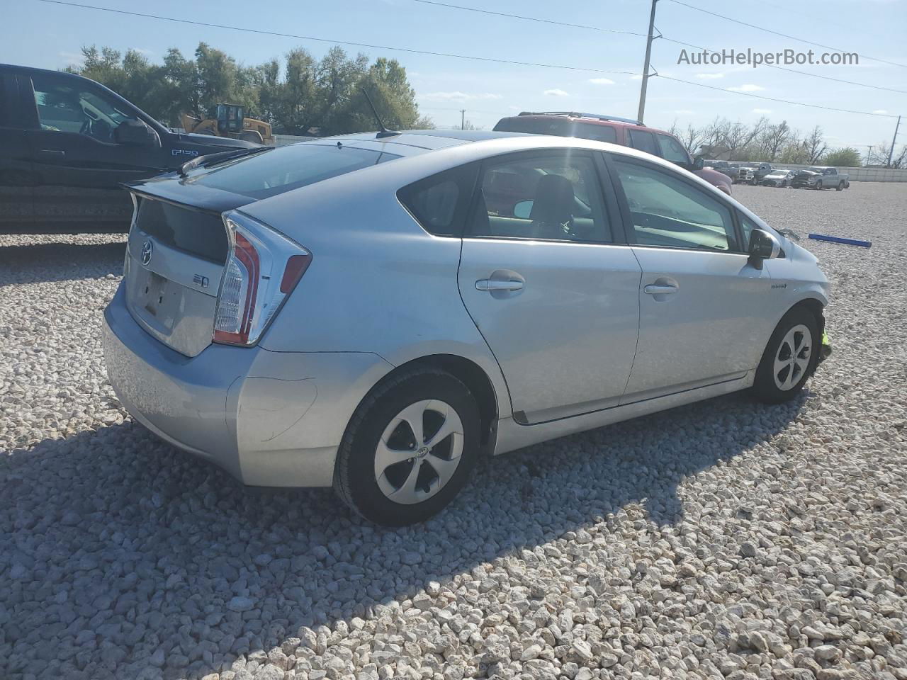 2013 Toyota Prius  Silver vin: JTDKN3DUXD5596039