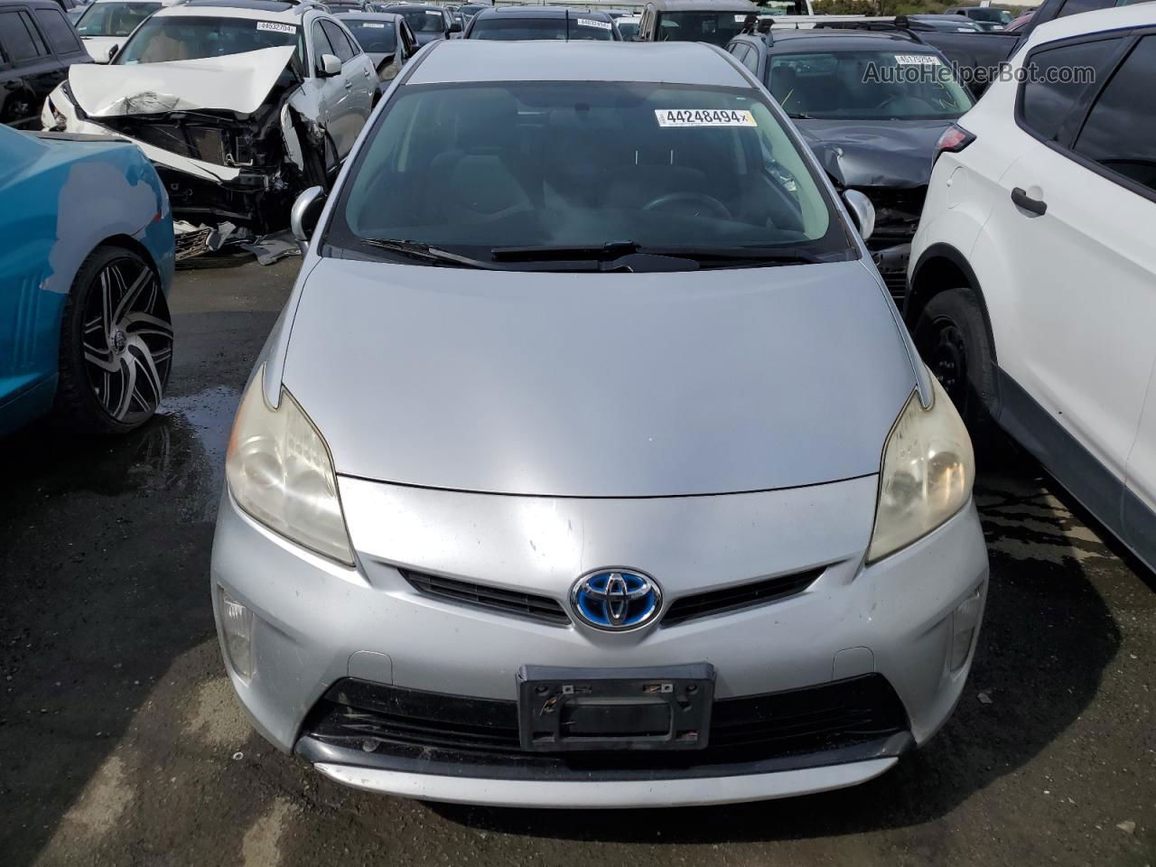 2013 Toyota Prius  Серый vin: JTDKN3DUXD5604494