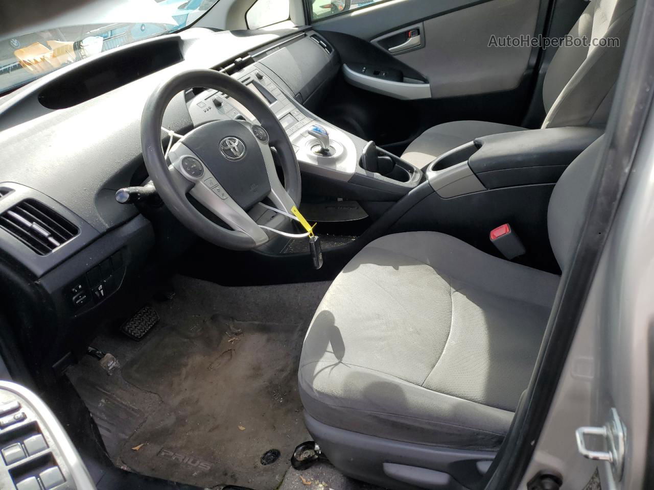 2013 Toyota Prius  Серый vin: JTDKN3DUXD5604494