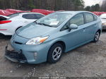 2013 Toyota Prius Five/four/three/three Se/two Turquoise vin: JTDKN3DUXD5620789