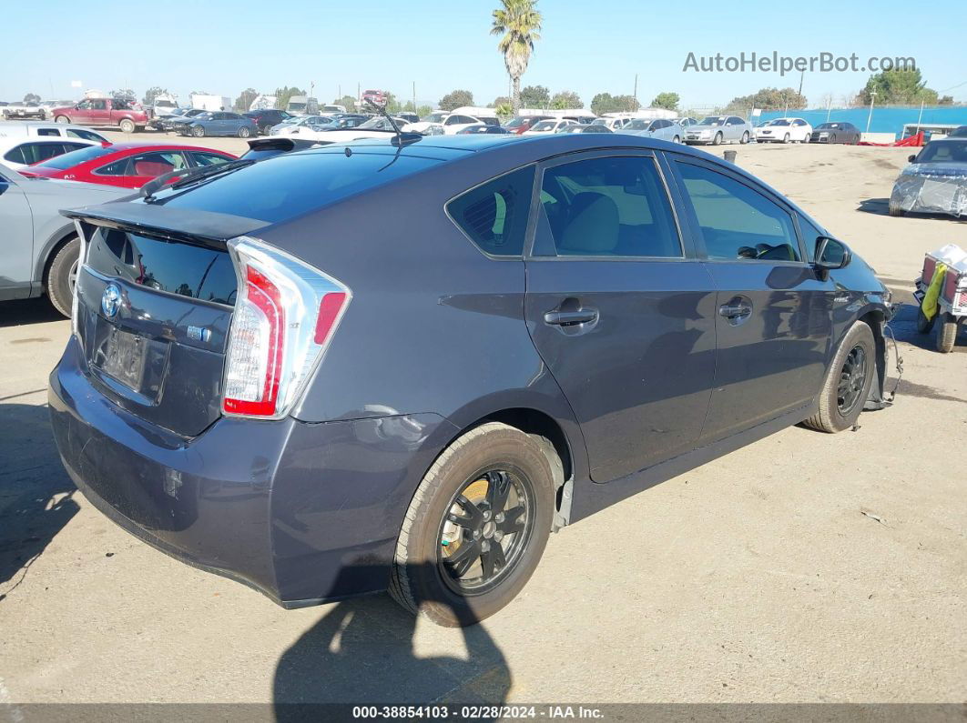 2013 Toyota Prius Three Черный vin: JTDKN3DUXD5659088