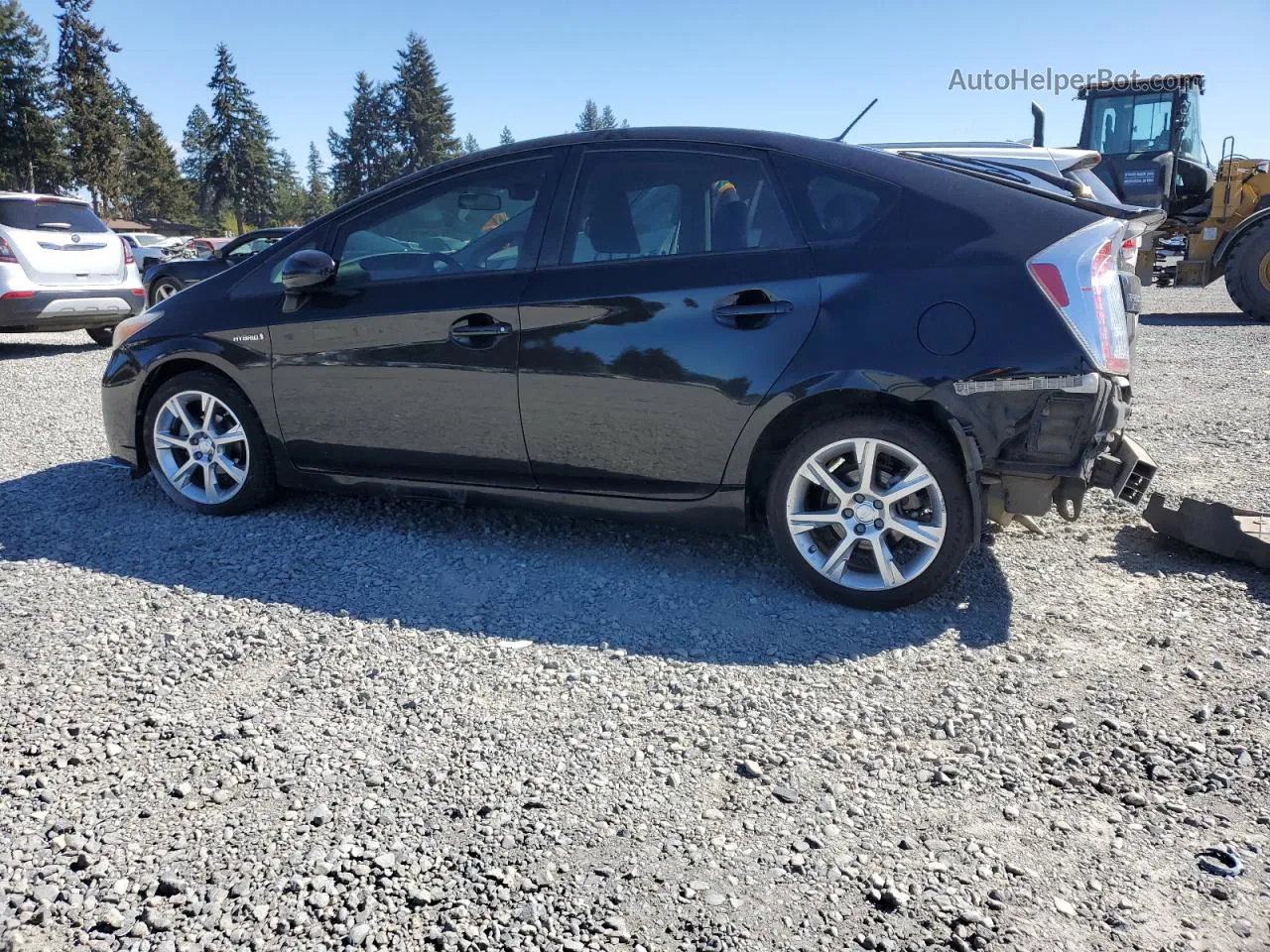 2014 Toyota Prius  Черный vin: JTDKN3DUXE0367794