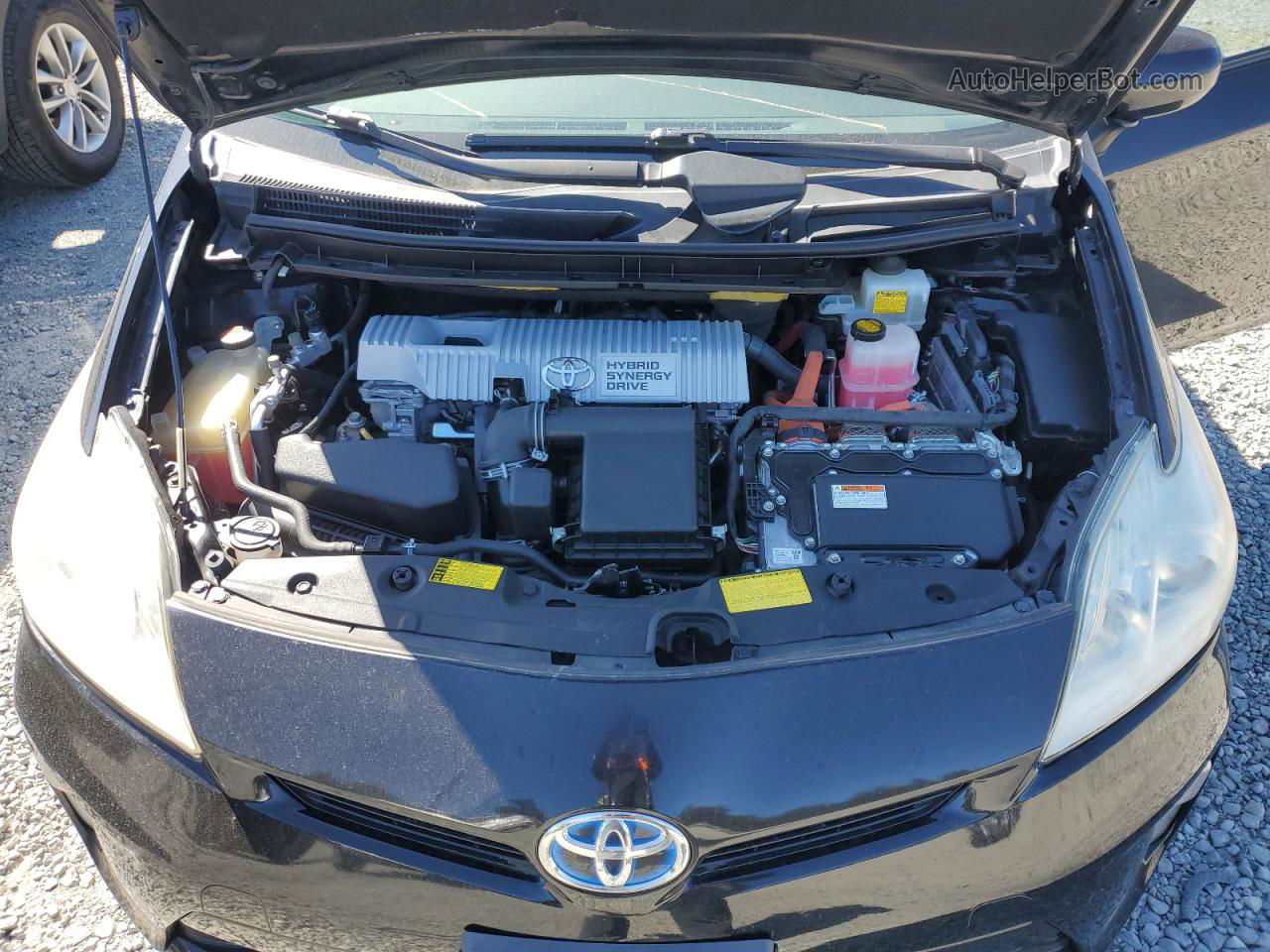 2014 Toyota Prius  Черный vin: JTDKN3DUXE0367794