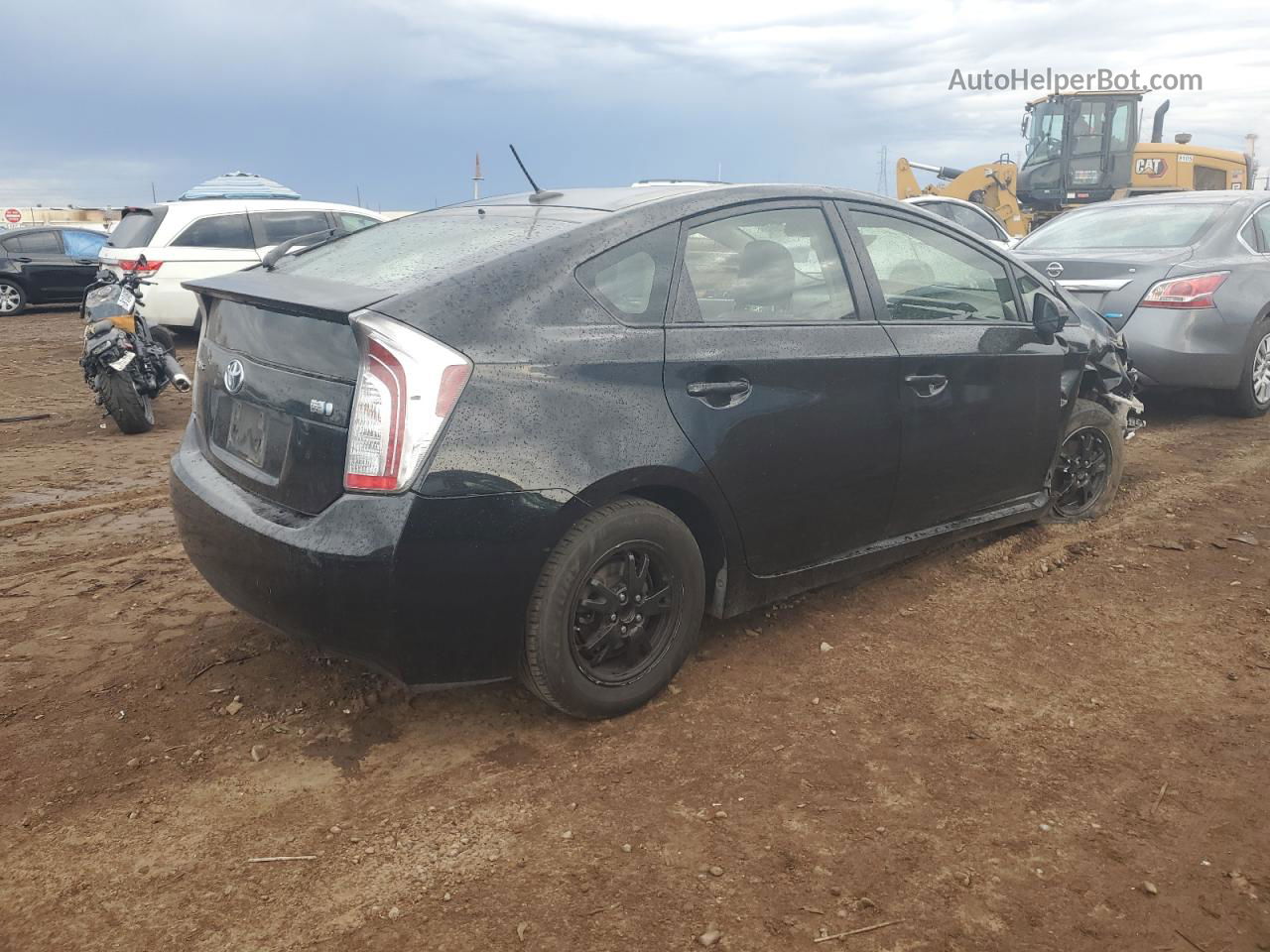 2014 Toyota Prius  Black vin: JTDKN3DUXE0392064