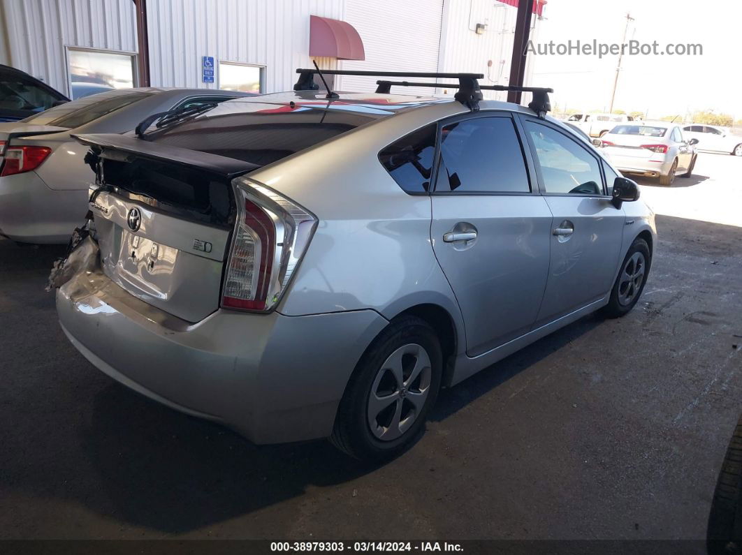 2014 Toyota Prius Two Silver vin: JTDKN3DUXE1739547