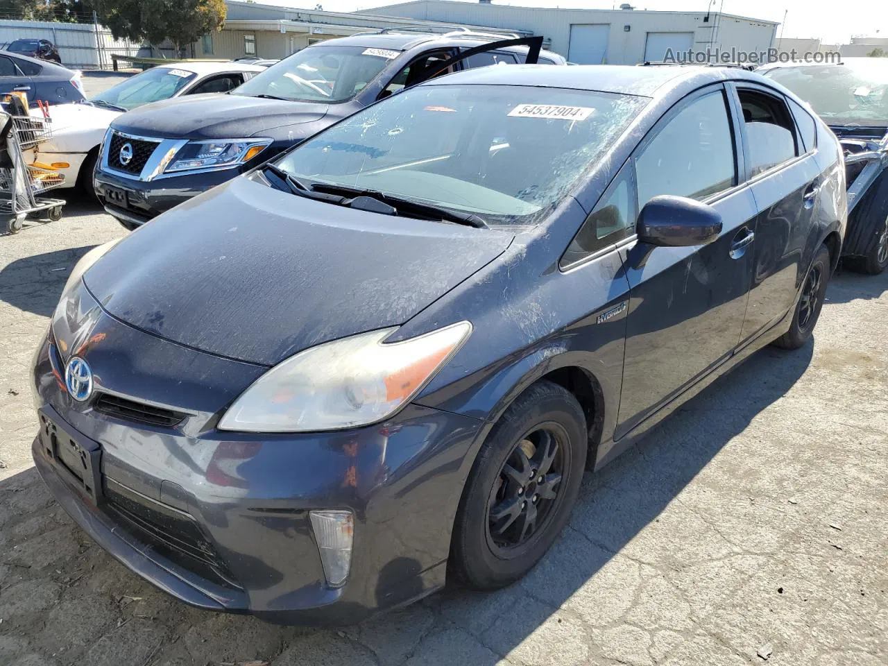 2014 Toyota Prius  Black vin: JTDKN3DUXE1742562