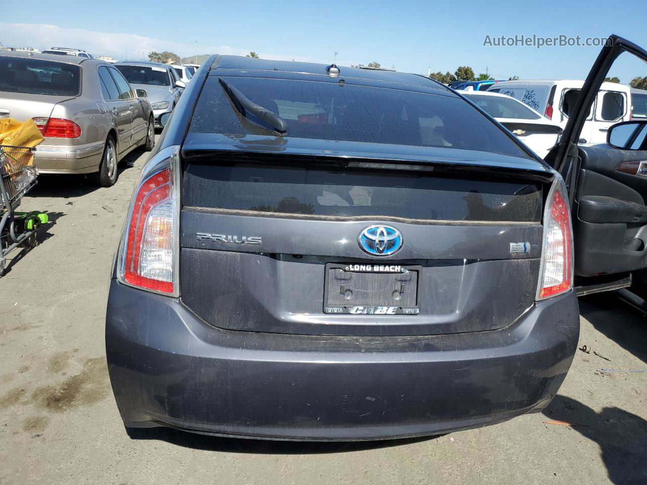 2014 Toyota Prius  Black vin: JTDKN3DUXE1742562