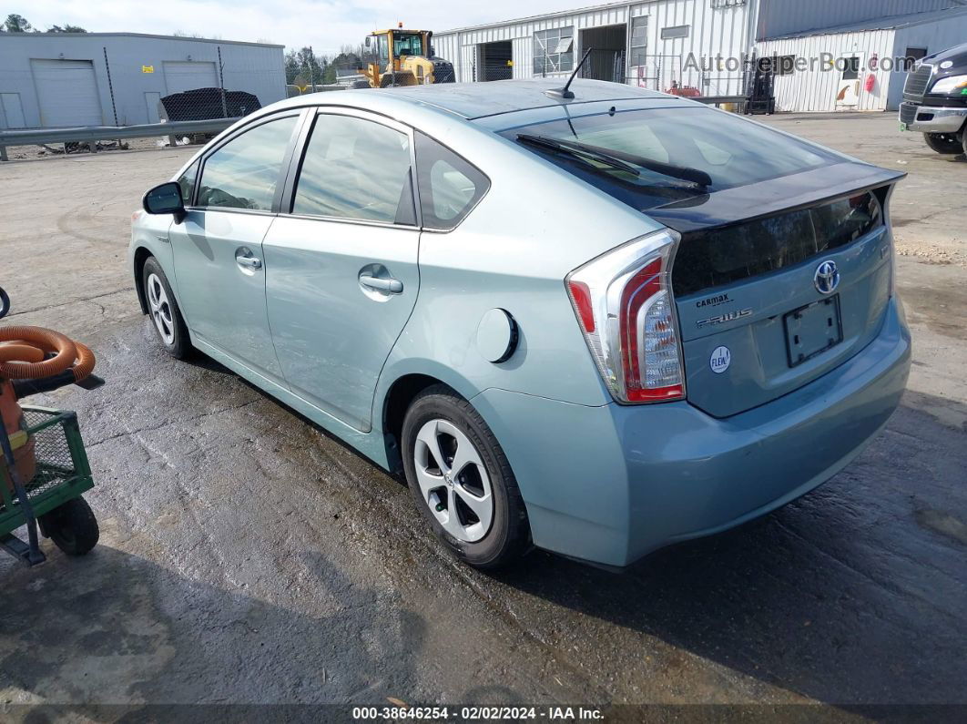 2014 Toyota Prius   Зеленый vin: JTDKN3DUXE1786383