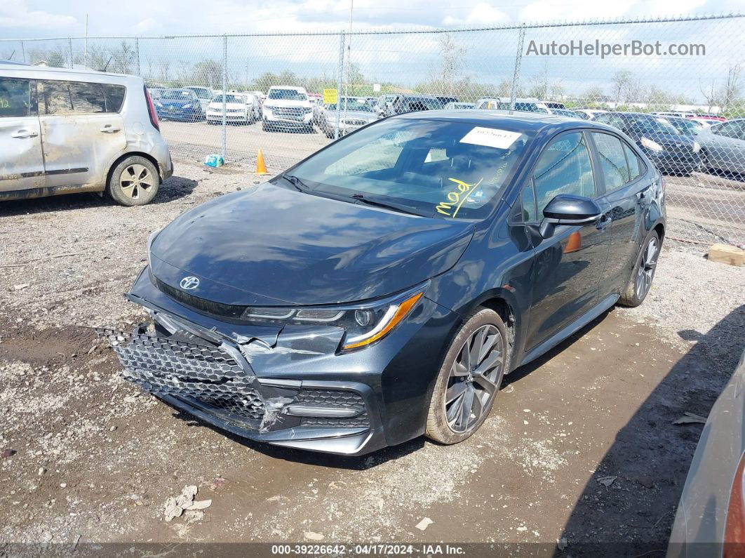 2020 Toyota Corolla Se  6mt Черный vin: JTDM4RCE0LJ014805